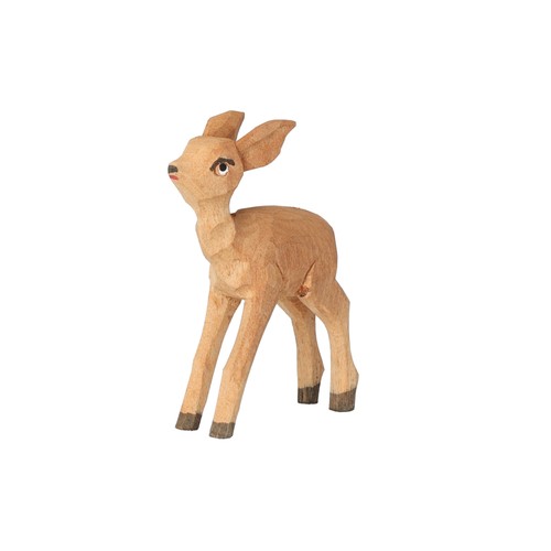 Bambi aus holz handgeschnitzt - aus, holz,