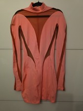 H&M x Mugler Minikleid rosa