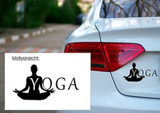 KFZ Aufkleber - YOGA