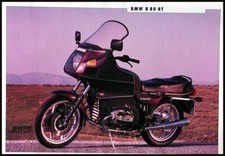 BMW Motorrad R 80 RT Prospekt 1992, 2 Seiten