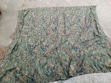 US USMC Tarp Zeltbahn Shelter Sheet Basha marpat coyote Orginal gebraucht B Ware