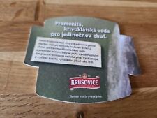 Bierdeckel , Bierfilz, Brauerei KRUSOVICE , Tschechien - Neu chuf