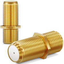 F Verbinder 2x Kupplung SAT