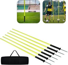 6er 160cm slalomstangen - 160cm,