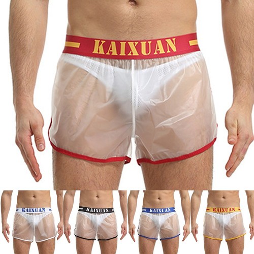 Transparente pvc shorts herren - pvc,