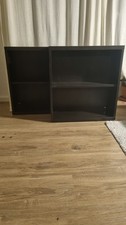 Ikea Bestå Korpus schwarzbraun 60x60x20cm 2 Stück mit je einem Regalbrett
