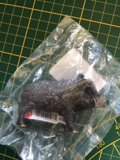 Schleich WILDSCHWEIN 14783 Waldtiere mit Fahne OVP selten NEU aus Sammlung