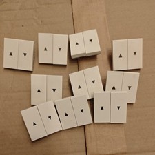 GIRA 10St. Jalousiewippe GIRA System 55 reinweiß matt Typ 029427 E2 Esprit Event