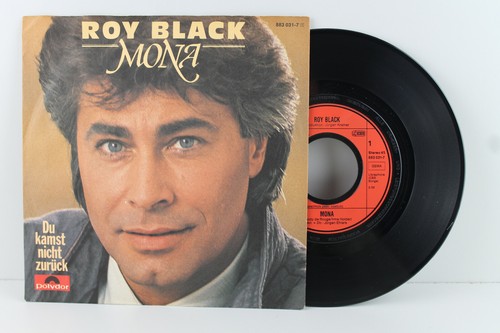 Single roy black mona - 7",