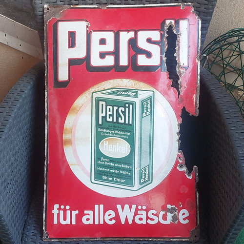 Persil email schild emaille - persil,