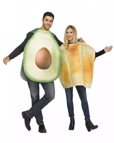Avocado toast pärchenkostüm - avocado,