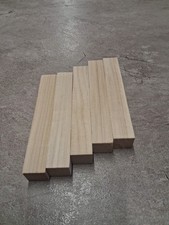 5x Pen Blanks Ahorn