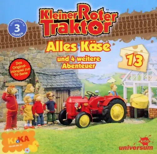 Kleiner roter traktor - 13,
