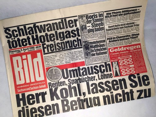 Bildzeitung vom 1990 - bildzeitung, 03.04.1990