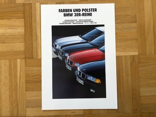 Prospekt bmw 3er - bmw, farben