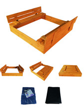 Sandkasten mit Abdeckung