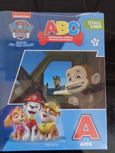 Paw patrol abc hier - paw,