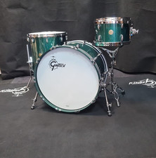 Gretsch Drumset USA Custom Cadillac Green Gloss Lackiert Schlagzeug / Batterie