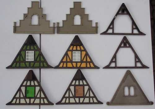Playmobil giebel einzelne - -,
