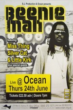 Riesen poster beenie man - man,