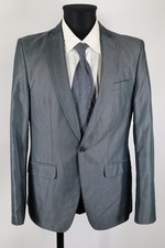 Zara Man blaugrau-glänzendes