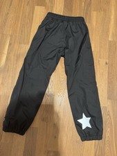MOLO Regenhose Outerwear Jungen Mädchen schwarz 122 128 - Top Zustand