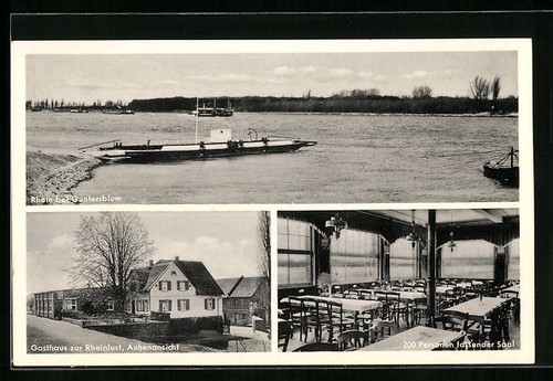 Guntersblum gasthaus zur - ak,