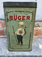 Rüger Blechdose für Kakao- und Schokoladenfabriken Dresden Lockwitzgrund