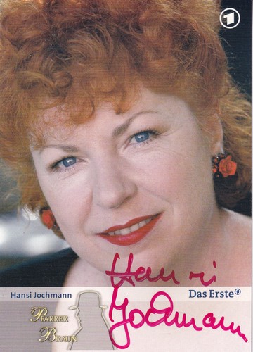 Autogramm hansi jochmann - autogramm,