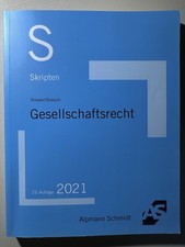 Skript Gesellschaftsrecht von