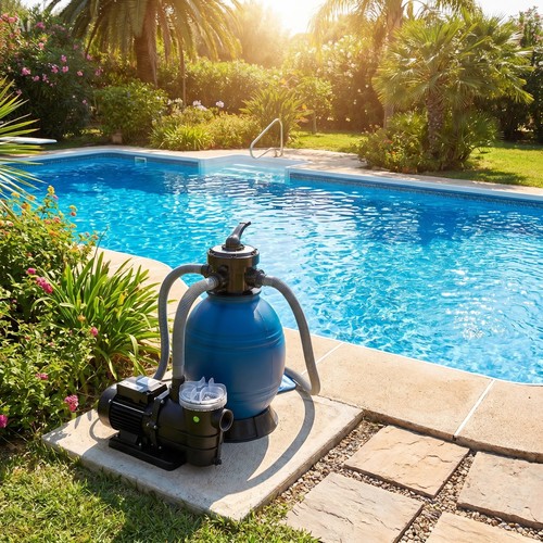 Hst sandfilter poolfilter - sandfilter,