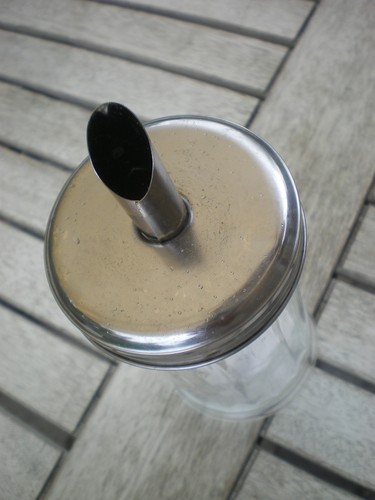 Glas zuckerspender von - zuckerspender,