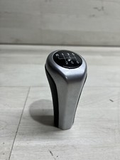 BMW E90 E87 E60 E39 E46 Schaltknauf Schaltung Schalthebel Silber Leder Schwarz