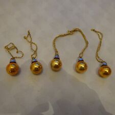 Christbaumkugeln Kugel Mini-Kugel Weihnachtskugel Weihnachten Advent Deko 5 St.