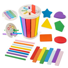 Montessori steckspiel farben - montessori,