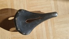 Brooks Fahrradsattel B 17, Leder, schwarz-braun, gebraucht, schön eingesessen