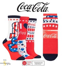 Damen Socken Coca Cola Sterne