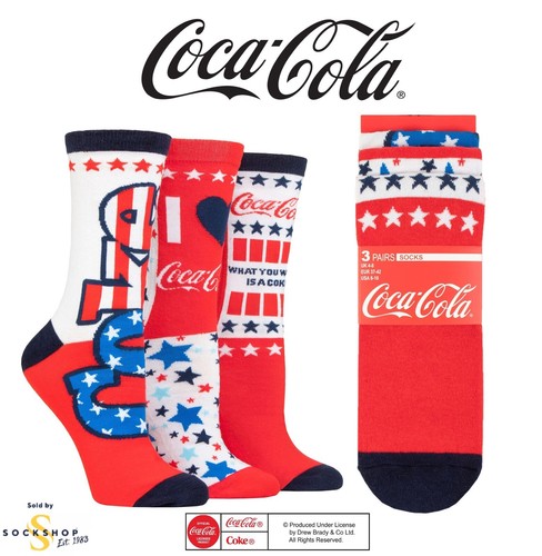 Damen socken coca cola sterne - socken,