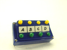 Schaltpult vierfach blau      - Märklin  HO  7211   -  #301   #E gebr.