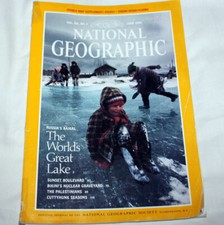 National Geographic Juni 1992 Hauptthema The World's Great Lake Sprache ENGLISCH