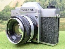 Topcon Uni Tokyo Kogaku Spiegelreflexkamera SLR Kamera Analog 1:2 f=53mm DEFEKT