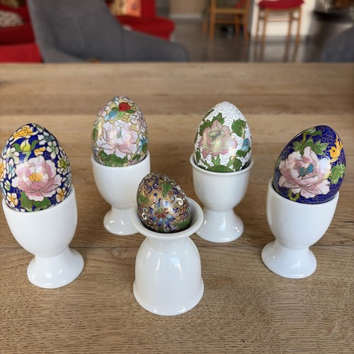 Vintage ostereier cloisonné - vintage,