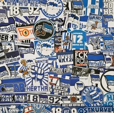 Hertha BSC Aufkleber Kleber Sticker 50er Mix Blindmix HBSC Berlin 1892 HaHoHe
