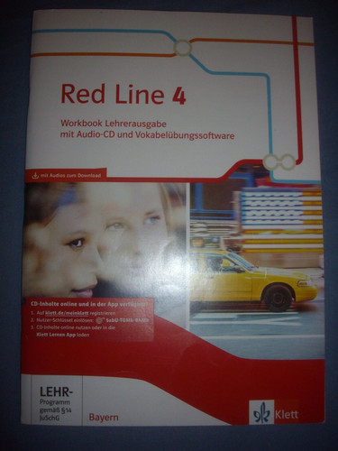 Red line bayern workbook - line,