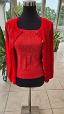 Alfredo Pauly Twinset Cardigan/Top, Gr.36 (S) NEU