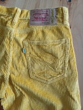 Levis Cordhose The Simpson W30 L32  Senfgelb Reißverschluss
