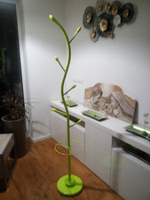 VERSA Garderobenständer, skandinavisches Design, Metall, lindgrün, neu