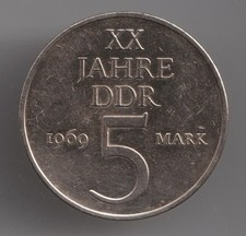 DDR 5 MARK "HEIERMANN" 1969