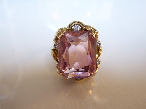Morganit ring ct - ring, 17