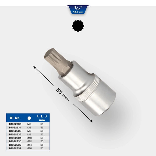 Brilliant tools - tools, 1/2"
